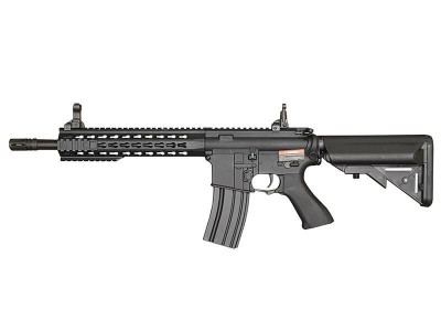 Cyma CM621 M4 Keymod Mosfet/QD Spring M4/AR15 AEG Rifle in Black