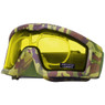 Nuprol Battle Visor RX Protective Airsoft Eyewear with Optical Insert - Camo/Yellow