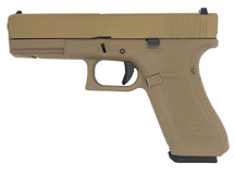 WE Tech EU17 Series Gen 5 GBB Airsoft Pistol in Tan