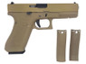 WE Tech EU17 Series Gen 5 GBB Airsoft Pistol in Tan