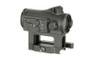 JJ Airsoft ZV-1 Collimator Replica Sight with Low and High Mount in Black
