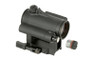JJ Airsoft ZV-1 Collimator Replica Sight with Low and High Mount in Black