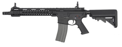G&G GC16 MPW 12" GC AEG Airsoft rifle in Black (ETU + MOSFET)