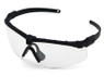 Big Foot 2.0 Airsoft Glasses Black Frame Clear Lens
