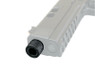 Army Armament A-126 Silencer Adaptor with Shroud 14mm CCW in Black Army Armament A-126 Silencer Adaptor with Shroud 14mm CCW in Black