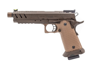 Vorsk Hi-Capa CS Vengeance 5.1 GBB Pistol Bronze & Tan