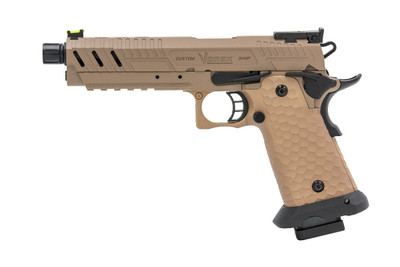 Vorsk Hi-Capa CS Vengeance 5.1 GBB Airsoft Pistol in Tan
