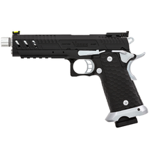 Vorsk Hi-Capa CS Vengeance 5.1 Match GBB Airsoft Pistol Black & Silver