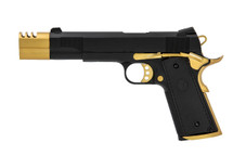 Vorsk VP-X Match GBB Airsoft Pistol in Black and Gold