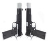 Vorsk VP-X GBB Double Pack GBB Airsoft Pistol Black & Silver Vorsk VP-X GBB Double Pack GBB Airsoft Pistol Black & Silver
