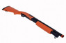 Double Eagle M58A Pump Action Shotgun with Full Stock in Orange