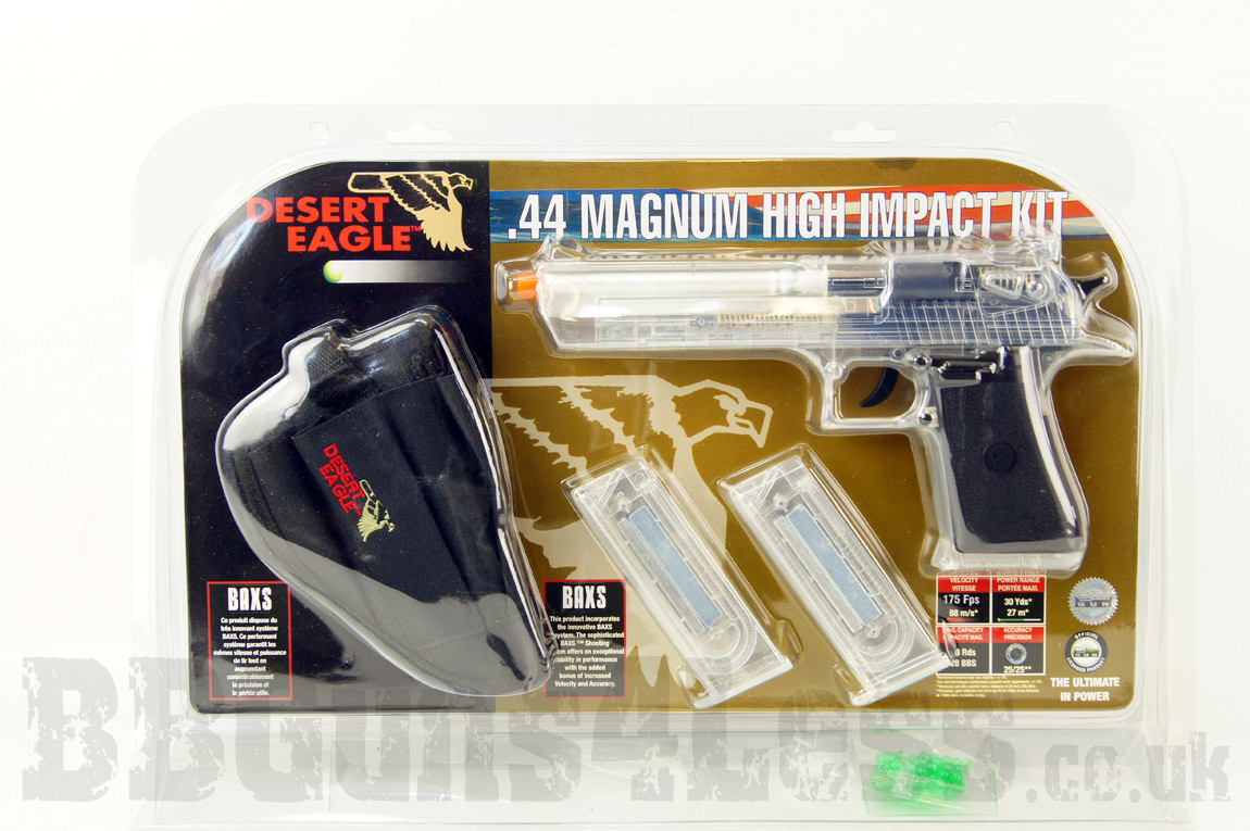 Desert Eagle .44 Magnum with holster and 2 mags - bbguns4less