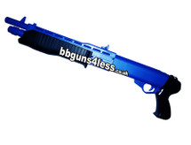 HFC HA2320B Pro pump action shotgun in blue