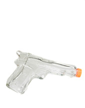 Glass Pistol Flask