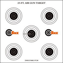 SMK Card Air Gun Target Multi x 100pc x 14cm