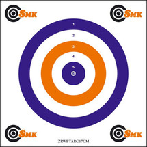 SMK All Rounder BB Gun Card Target 100pc x 14cm