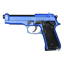 HFC HA-118 M9R Combat spring BB pistol in Two-Tone blue