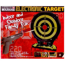 Swiss arms electric target for up two bb gun players
