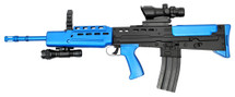 new style L85A1 SA80 type bb gun in blue