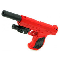 Vigor P9A Spring pistol with laser in Red