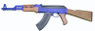 Cyma P1093 AK47 in blue