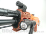 Cyma P48 ak47 BB gun Rifle with Flashlight in Orange