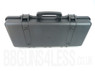 Airsoft gun carry case in Tough plastic mid size in black