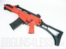 SRC SR36 Two Tone Electric Rifle with Foldable Stock in Orange