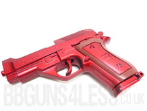Yulong 083 berreta style pistol in metallic red