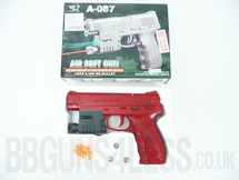 GYF A-087 pistol Flashing light and laser in red