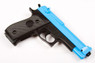 HFC HA-106ub M9 Combat spring BB pistol in Two-Tone blue