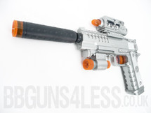 Kids Toy gun pistol with infra red light lx3100