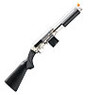 Mossberg 590 Full stock pump action BB shotgun in Clear/Black