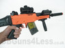 Double Eagle M82 electric bb gun Rifle in Orange/Black