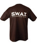 Kombat UK - S.W.A.T T-Shirt - with on the back printing in Black
