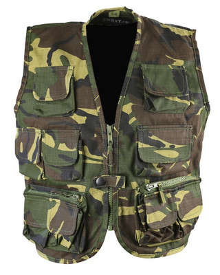 Kombat UK - Kids Tactical Vest in DPM Camo