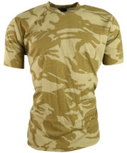 Adult Size T-shirt with British Desert camo