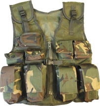 Kids Tactical Assault Vest in dpm camo