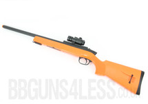 Double Eagle M50P BBGun Spring Sniper Rifle in Orange