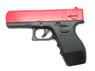 Galaxy G16 Full Metal Pistol BB Gun in Red - (new style)