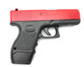 Galaxy G16 Full Metal Pistol BB Gun in Red