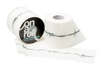 Toilet Roll with Barbed Wire Design