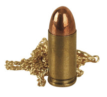 9mm Brass bullet Chain Necklace