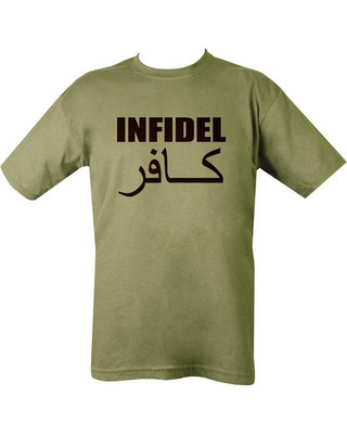 Kombat UK - Infidel T shirt in Green