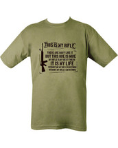 Kombat UK - This is my Rifle T-shirt in Green