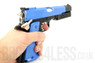 HFC HG-125 Gas powered Pistol with Extended Barrel in Blue