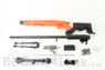 Different parts of Well MB04 BB gun Sniper Rifle with Scope & Bipod
