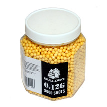 Bulldog BB pellets 5000 x 0.12g Tub in yellow