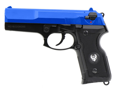 HFC HG160 UC M9 Metal Gas Gun bbgun airsoft pistol (new Blue colour)
