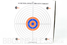 SMK BB Gun Card Target - 10m (33ft) 100pc 17cm